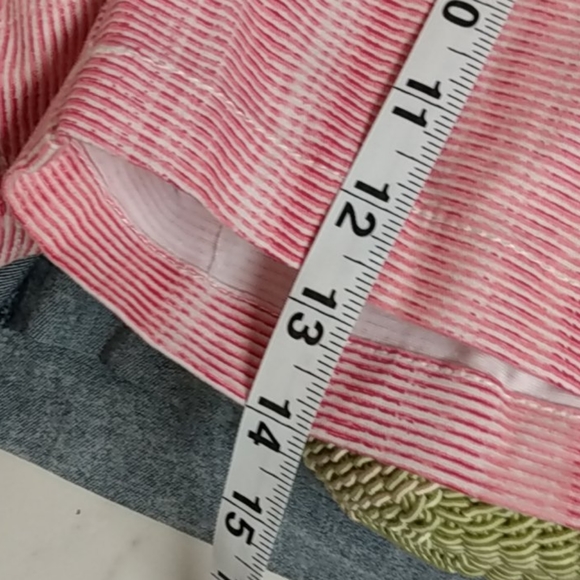 Bright Soft  Pink Twill Trouser Shorts by Ana Like New - Picture 12 of 14